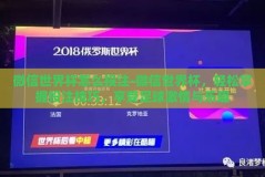 微信世界杯怎么投注-微信世界杯，轻松掌握投注技巧，享受足球激情与乐趣
