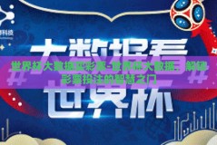 世界杯大数据买彩票-世界杯大数据，解锁彩票投注的智慧之门