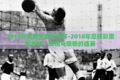 2018年足球彩票世界杯-2018年足球彩票世界杯，激情与策略的盛宴