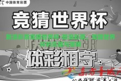 新浪彩票竞猜世界杯-新浪彩票，竞猜世界杯的乐趣与策略