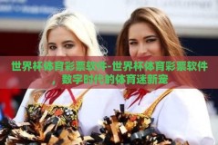 世界杯体育彩票软件-世界杯体育彩票软件，数字时代的体育迷新宠