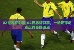 02世界杯彩票-02世界杯彩票，一场足球与幸运的奇妙邂逅