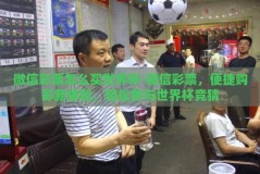 微信彩票怎么买世界杯-微信彩票，便捷购彩新体验，轻松参与世界杯竞猜