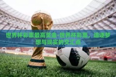世界杯彩票最高奖金-世界杯彩票，追逐梦想与现实的交汇点