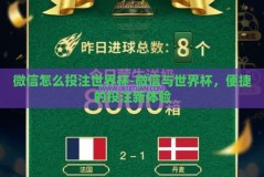 微信怎么投注世界杯-微信与世界杯，便捷的投注新体验