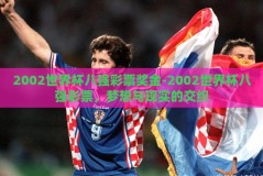 2002世界杯八强彩票奖金-2002世界杯八强彩票，梦想与现实的交织
