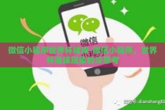 微信小程序世界杯赌球-微信小程序，世界杯赌球现象的冷思考
