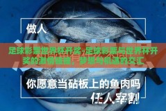 足球彩票世界杯开奖-足球彩票与世界杯开奖的激情碰撞，梦想与机遇的交汇