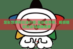 足彩世界杯玩法介绍-足彩世界杯，解锁精彩玩法与策略指南