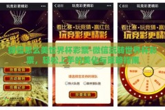 微信怎么美世界杯彩票-微信玩转世界杯彩票，轻松上手的美化与策略指南