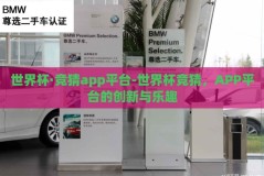 世界杯·竞猜app平台-世界杯竞猜，APP平台的创新与乐趣