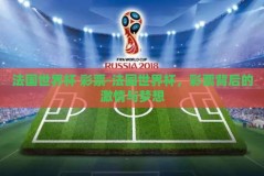 法国世界杯 彩票-法国世界杯，彩票背后的激情与梦想