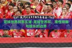 足球世界杯怎么赌-足球世界杯，理性观赛与娱乐的边界