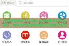 支付宝世界杯下注平台-支付宝世界杯下注平台，数字时代的体育盛宴与风险并行的投注新选择