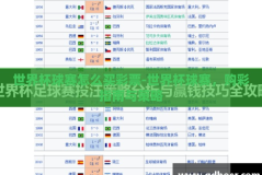 世界杯球赛怎么买彩票-世界杯球赛，购彩指南与策略