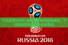 下注世界杯软件-探索世界杯观赛新体验，下注软件在体育娱乐中的角色