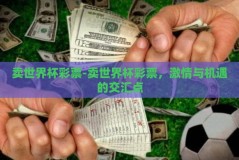 卖世界杯彩票-卖世界杯彩票，激情与机遇的交汇点