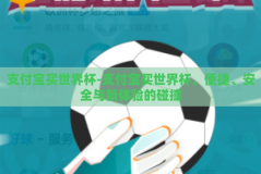 支付宝买世界杯-支付宝买世界杯，便捷、安全与新体验的碰撞