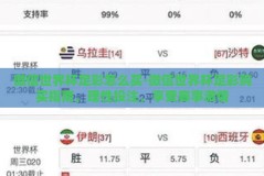 微信世界杯足彩怎么买-微信世界杯足彩购买指南，理性投注，享受赛事激情