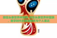 微信头像世界杯国旗-微信头像世界杯国旗，数字时代的爱国情怀与个人表达