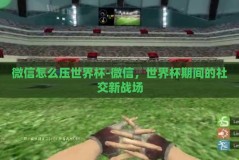 微信怎么压世界杯-微信，世界杯期间的社交新战场