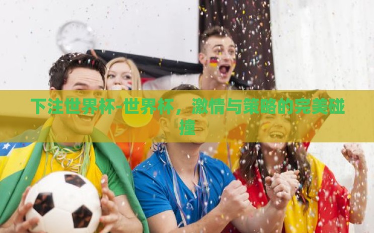 下注世界杯-世界杯，激情与策略的完美碰撞