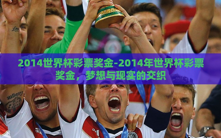 2014世界杯彩票奖金-2014年世界杯彩票奖金,梦想与现实的交织 2014世界杯彩票奖金-2014年世界杯彩票奖金,梦想与现实的交织