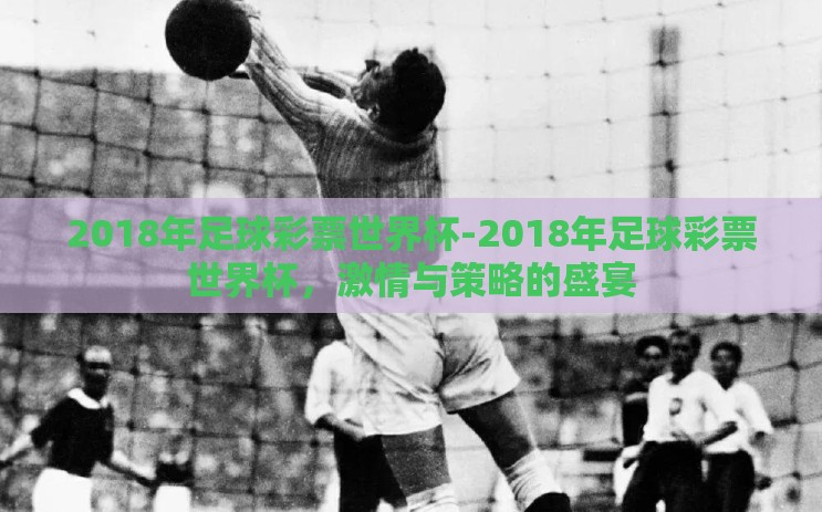 2018年足球彩票世界杯-2018年足球彩票世界杯，激情与策略的盛宴