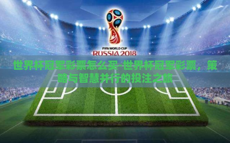 世界杯冠军彩票怎么买-世界杯冠军彩票，策略与智慧并行的投注之旅