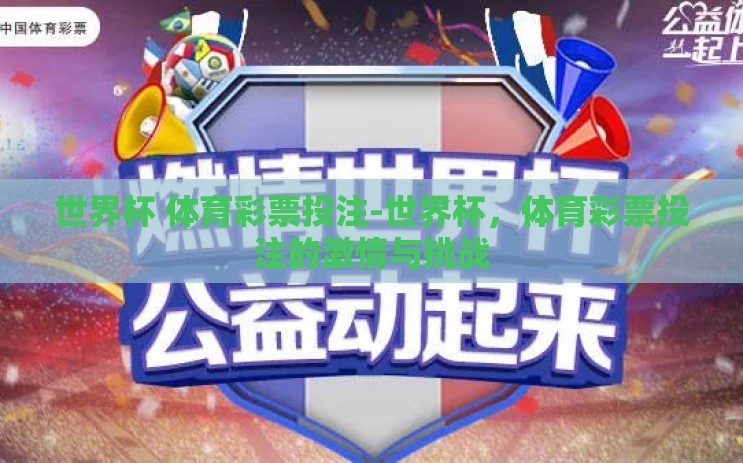 世界杯 体育彩票投注-世界杯，体育彩票投注的激情与挑战