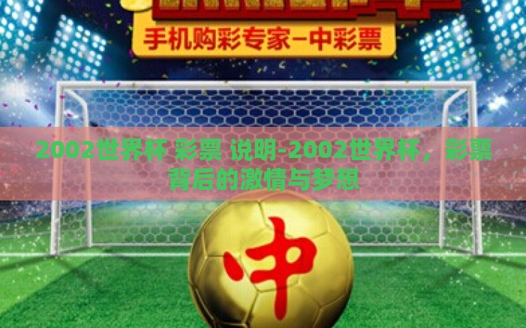2002世界杯 彩票 说明-2002世界杯，彩票背后的激情与梦想