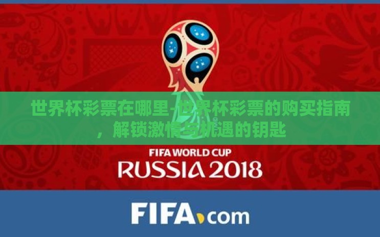 世界杯彩票在哪里-世界杯彩票的购买指南，解锁激情与机遇的钥匙