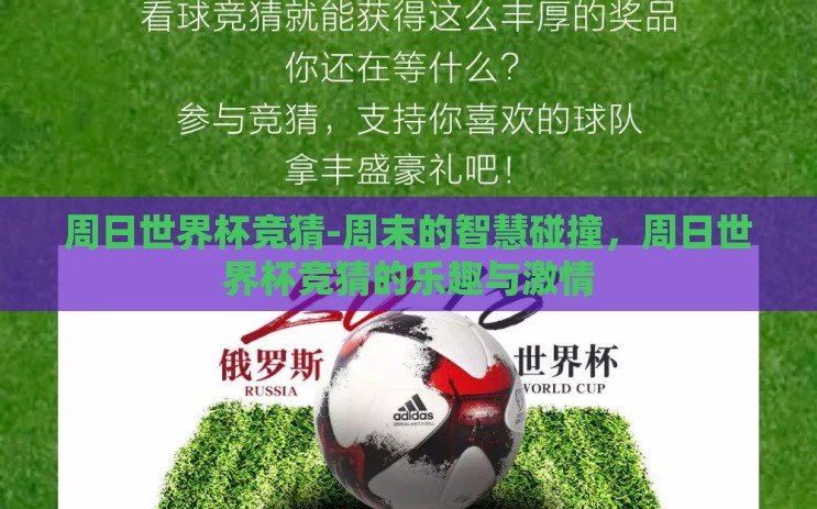 周日世界杯竞猜-周末的智慧碰撞，周日世界杯竞猜的乐趣与激情